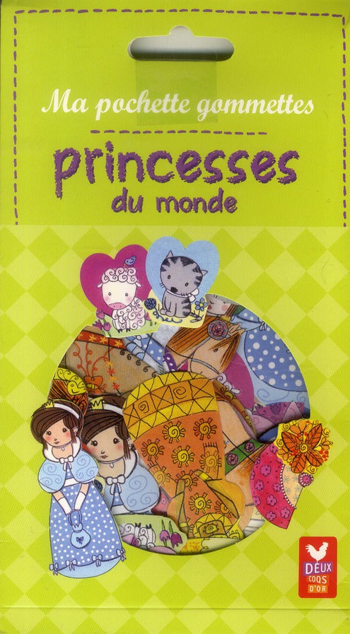 MA POCHETTE GOMMETTES : princesses du monde