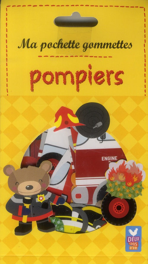 MA POCHETTE GOMMETTES : pompiers