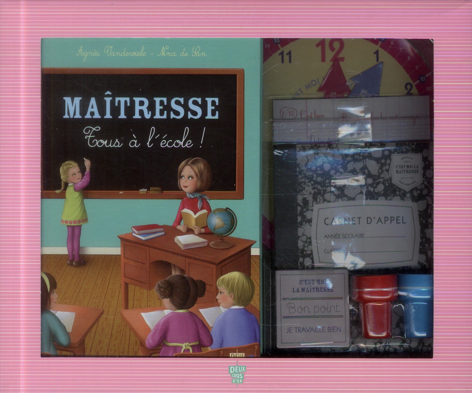 Maîtresse, tous à l'école !