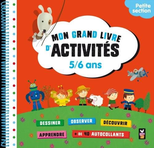 Mon grand livre d'activités ; petite section ; 5/6 ans
