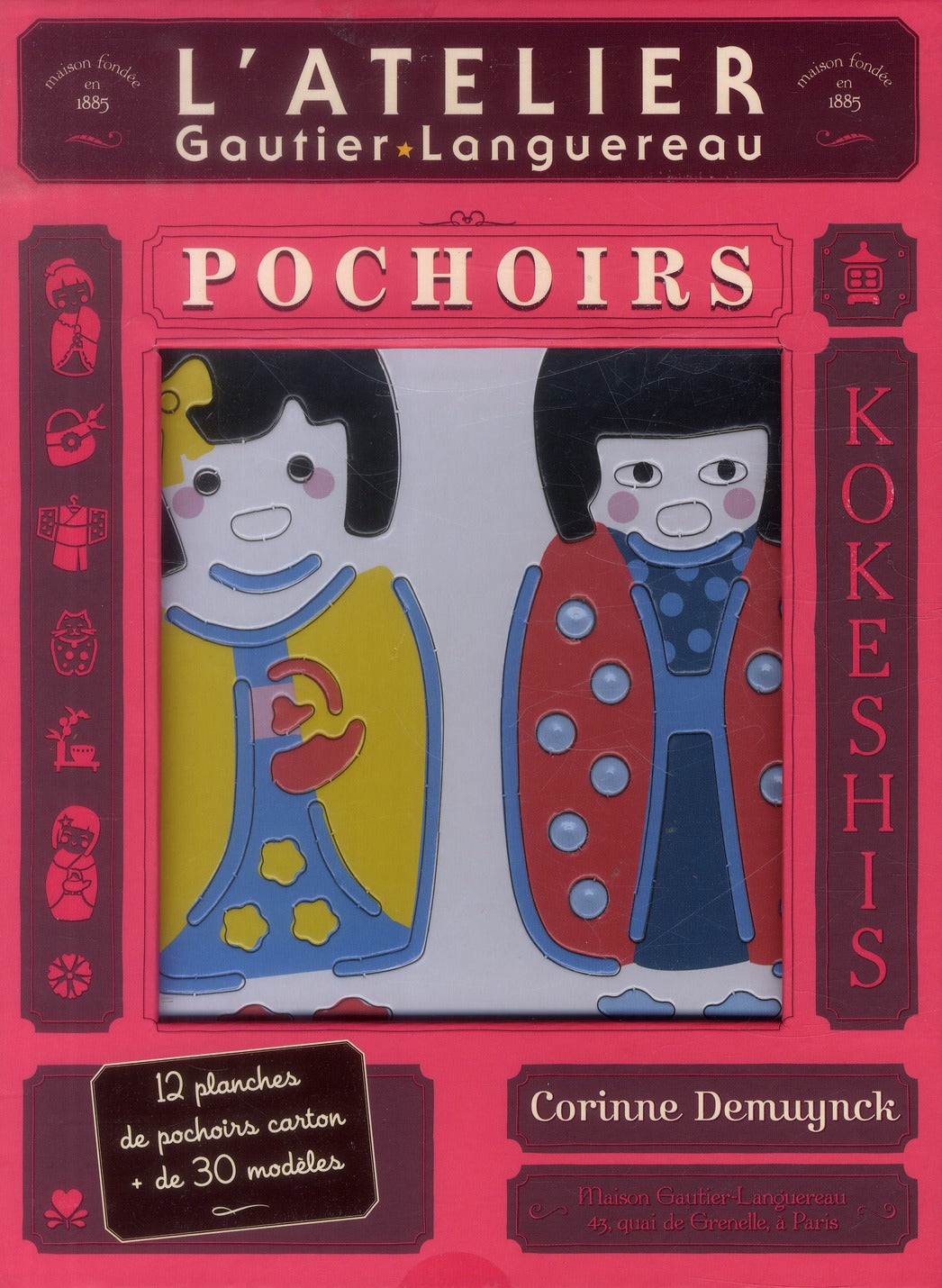 Pochoirs Kokeshis