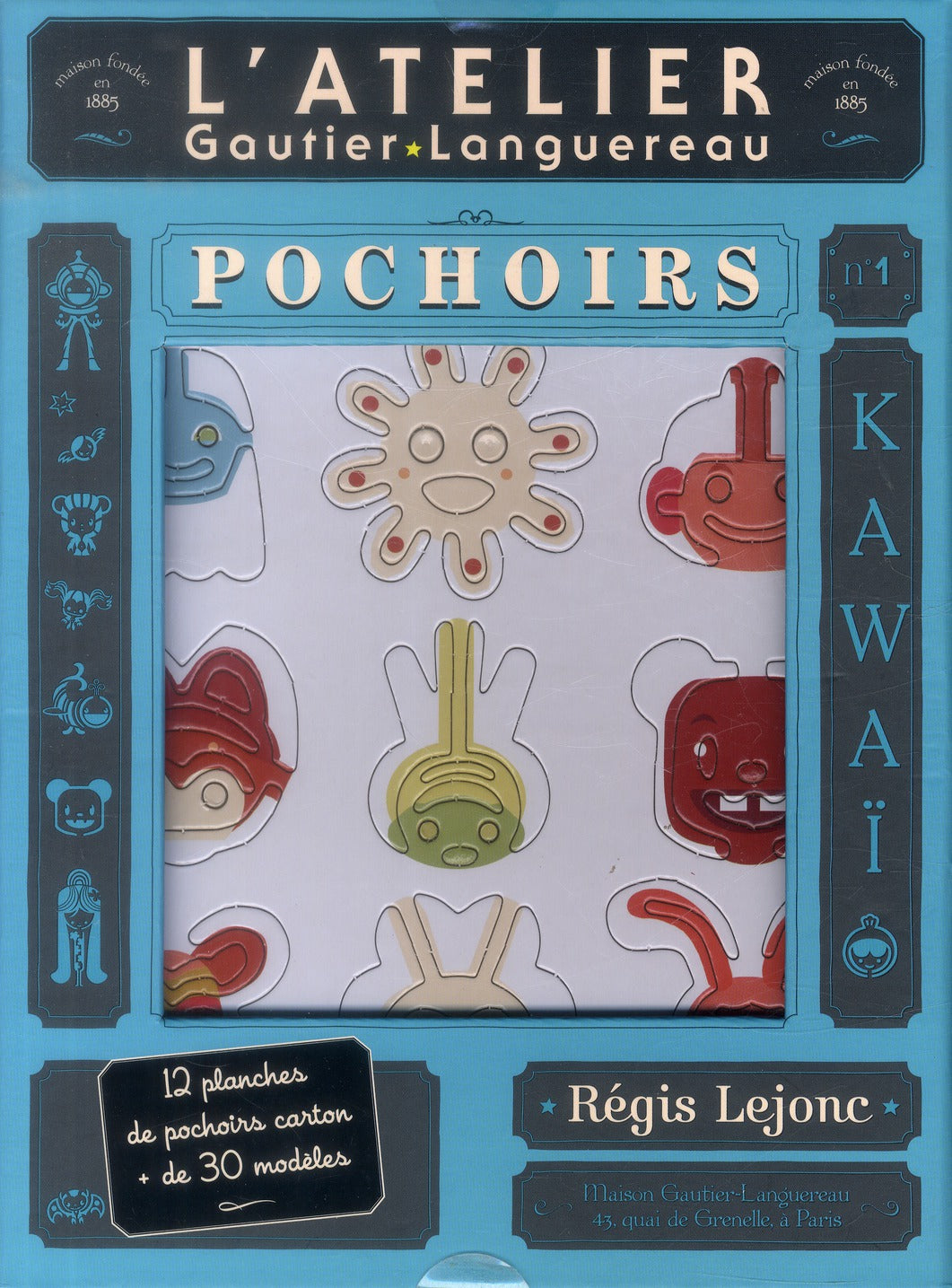 Pochoirs Kawaï