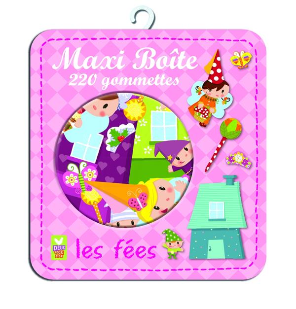 GOMMETTES : les fées ; maxi-boîte