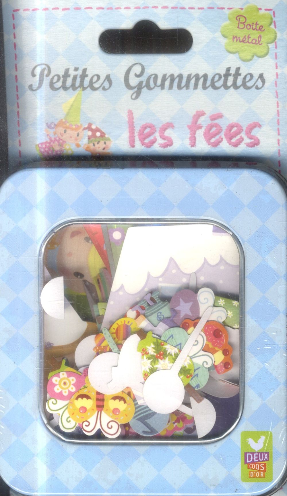 PETITES GOMMETTES : les fées ; boîte métal
