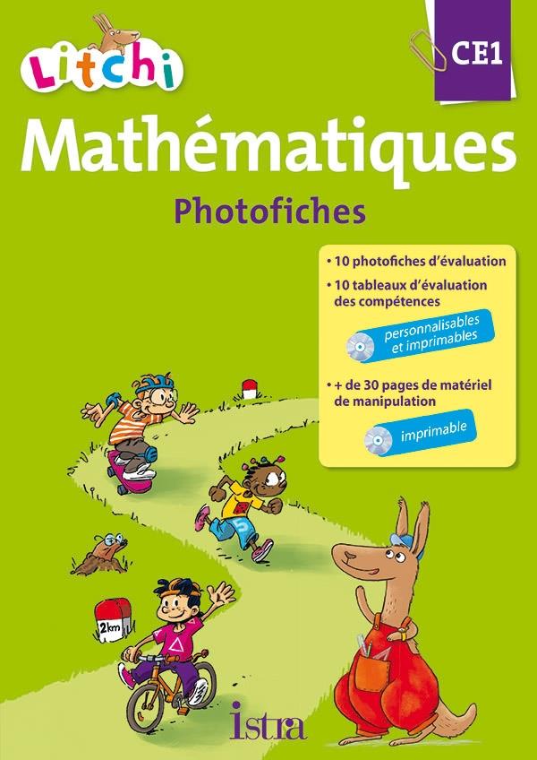 Litchi : mathématiques ; CE1 ; photofiches (édition 2015)