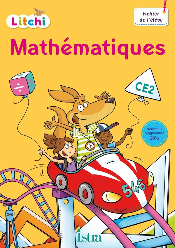 Litchi Tome 47 : mathématiques ; CE2 ; fichier de l'élève (édition 2017)