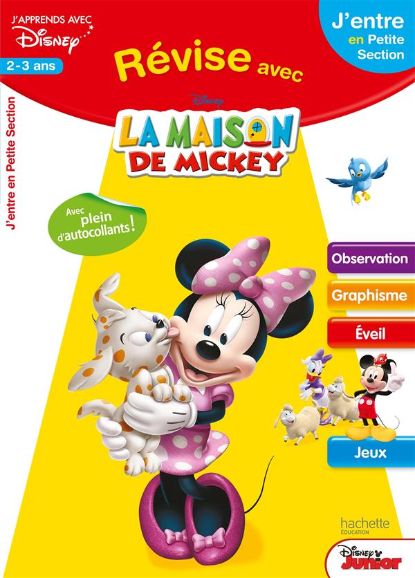 REVISE AVEC LA MAISON DE MICKEY : de la très petite section à la petite section