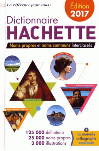 Dictionnaire Hachette export (édition 2017)