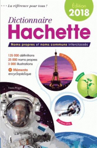 Dictionnaire Hachette France (édition 2018)