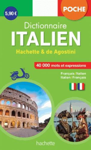 Dictionnaire poche Hachette de Agostini ; bilingue italien