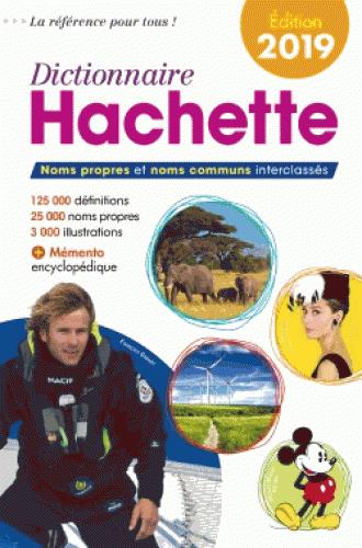 Dictionnaire Hachette (édition 2019)