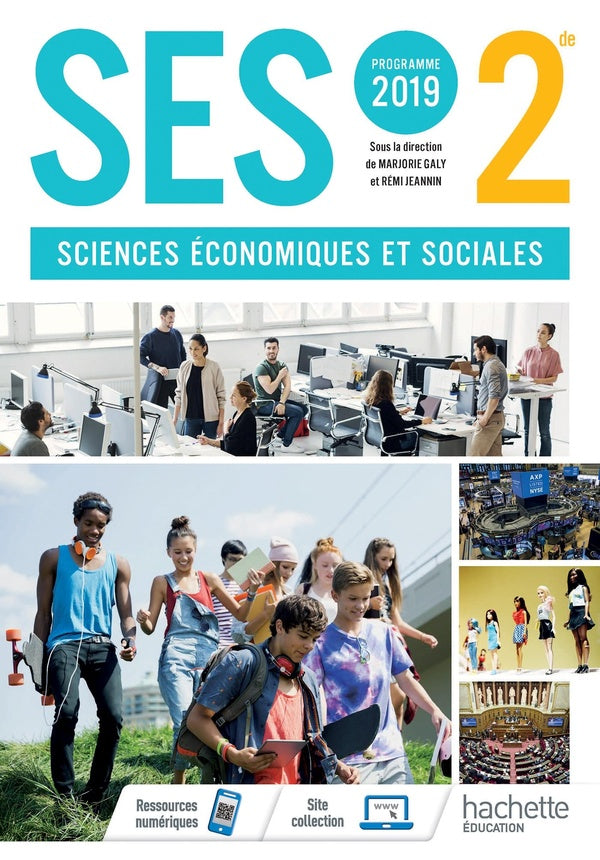 SES ; 2nde ; livre de l'élève (édition 2019)