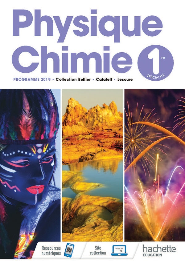 Physique/chimie ; 1re ; livre de l'élève (édition 2019)