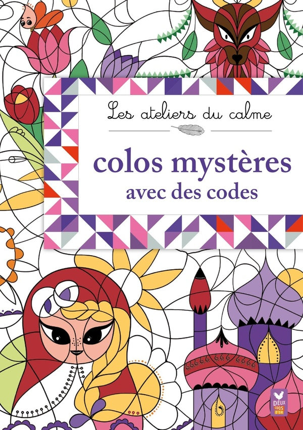 Les ateliers du calme ; colos mystères avec des codes