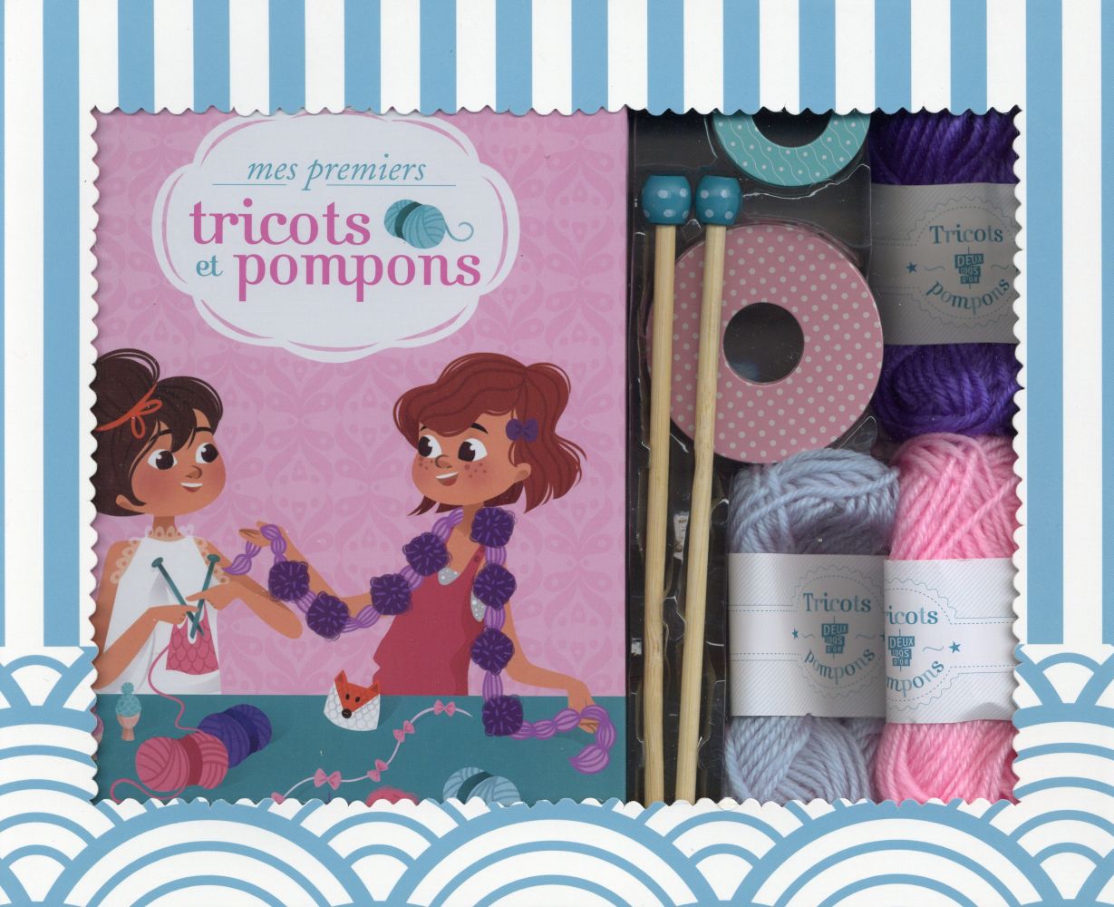 Mes premiers tricots et pompons