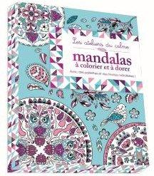 Grand coffret mandalas à colorier et à dorer
