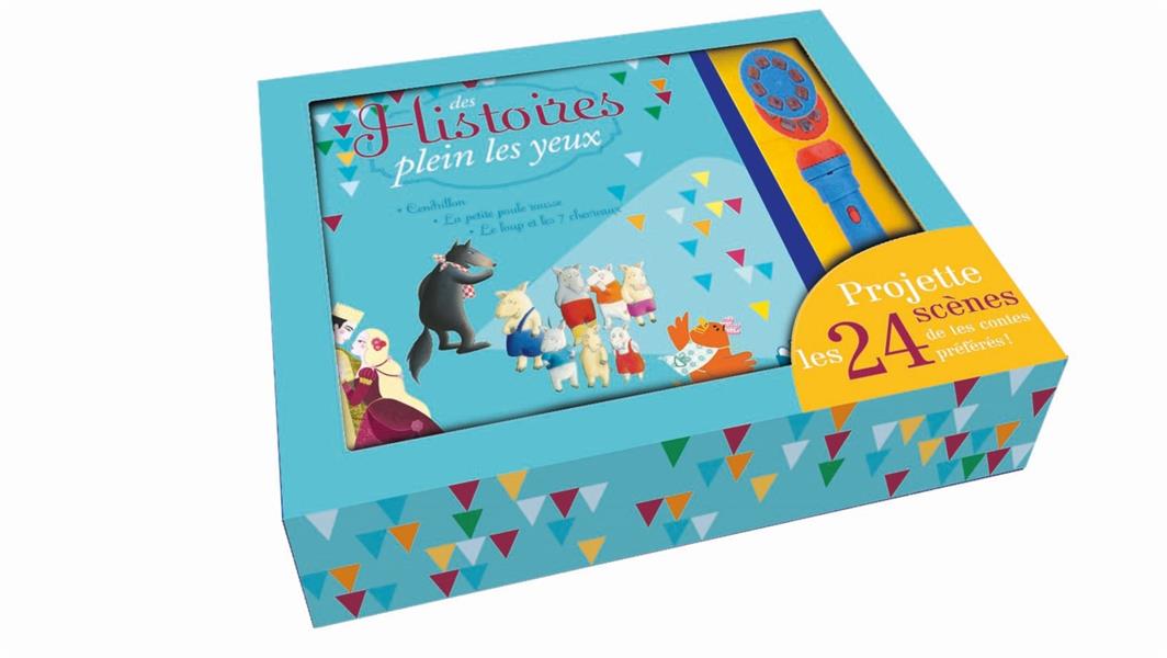 Des histoires plein les yeux Tome 2 ; mon coffret lampe