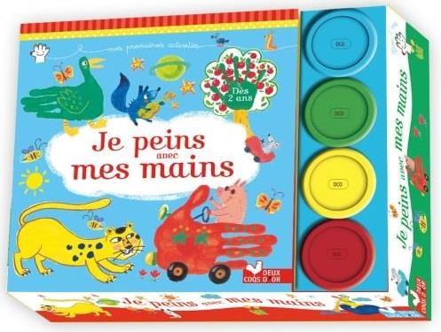 Je peins avec mes mains