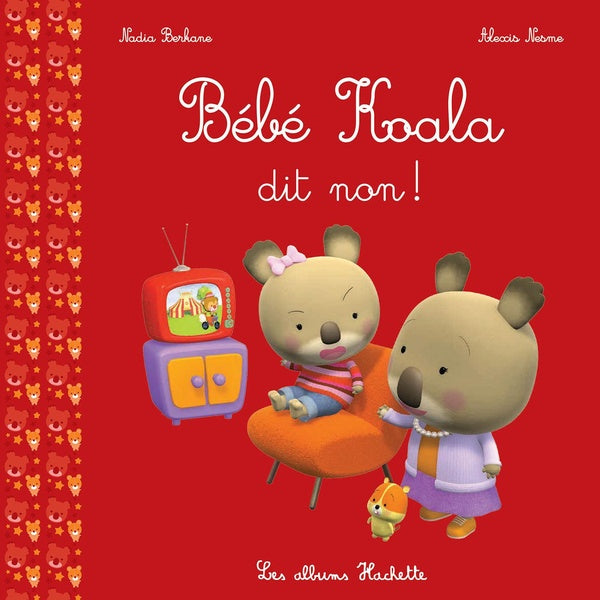 Bébé koala dit non !