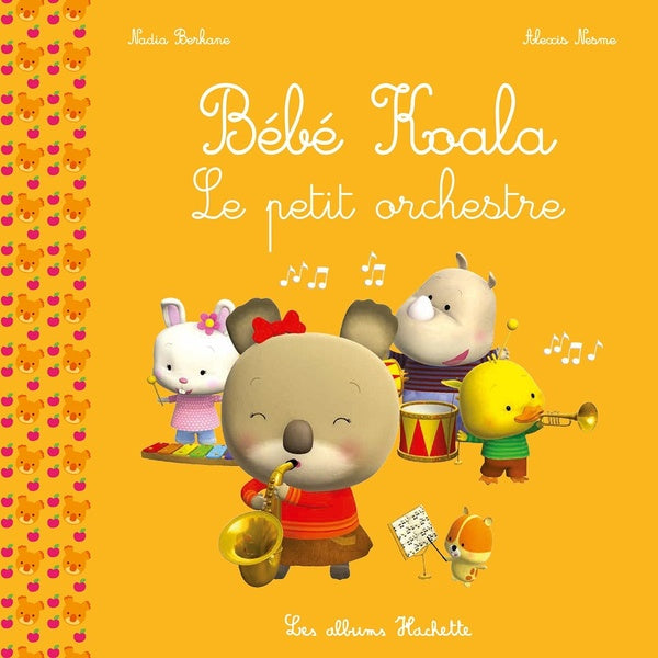 Bébé Koala ; le petit orchestre
