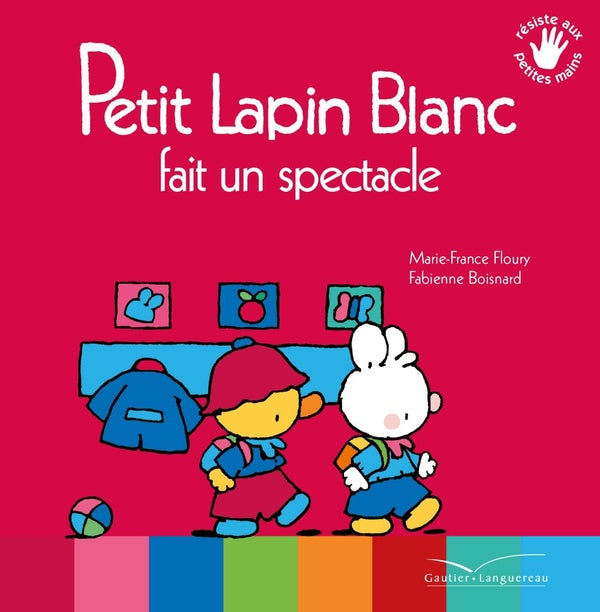 PETIT LAPIN BLANC : Petit lapin blanc fait un spectacle