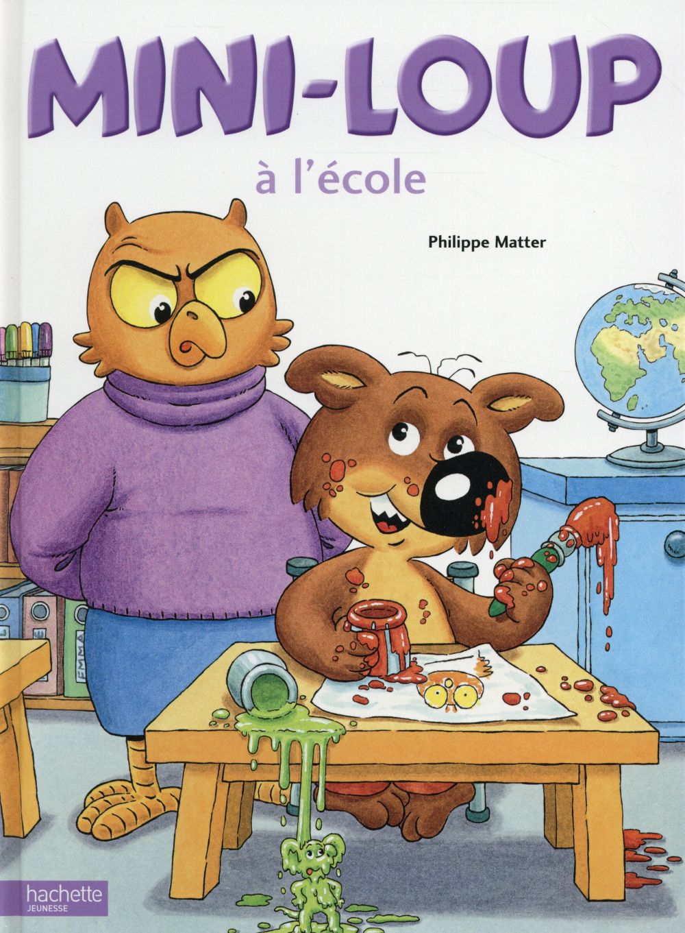 Mini-Loup à l'école