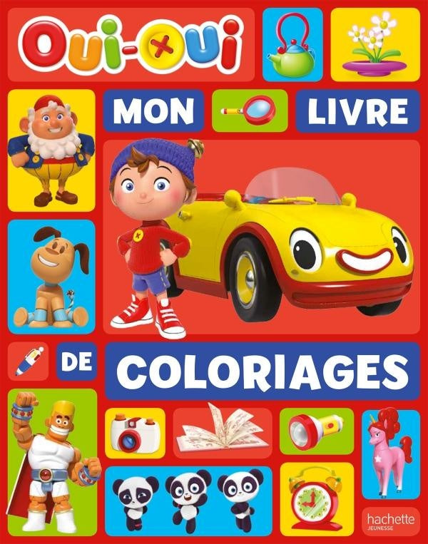 Oui-Oui ; mon livre de coloriages
