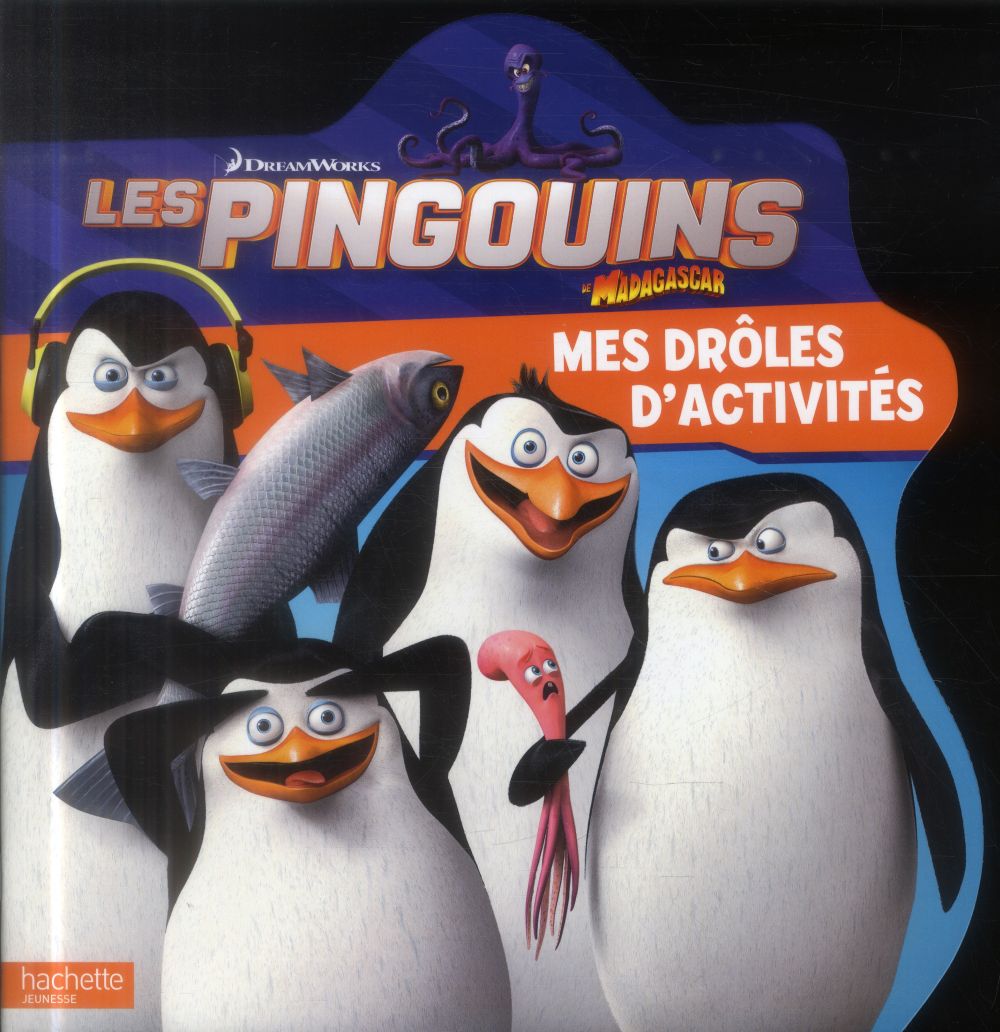 Les pingouins de Madagascar ; mes drôles d'activités