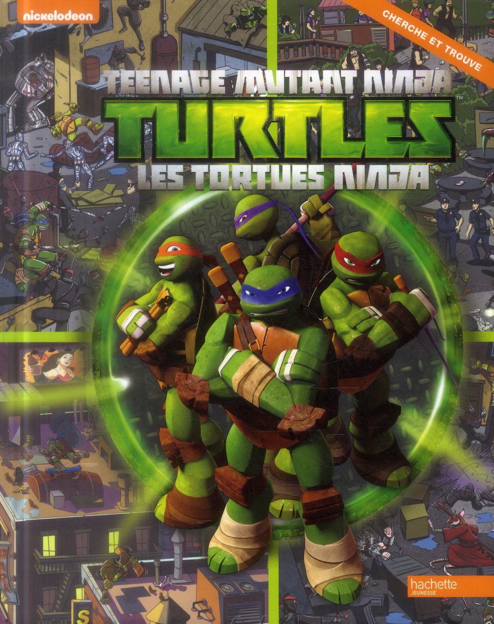 Teenage Mutant Ninja Turtles ; les Tortues Ninja : cherche et trouve