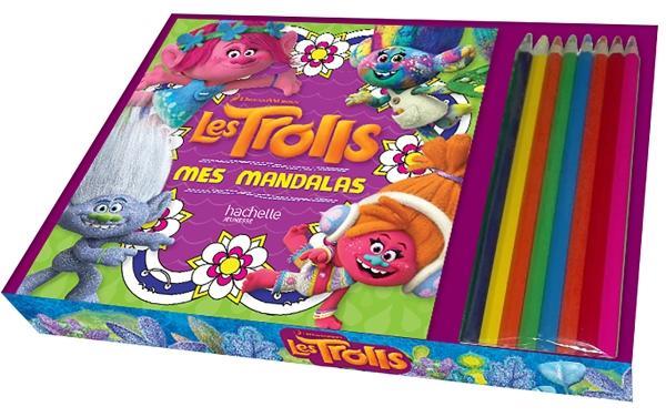 Les Trolls : mon coffret mandalas