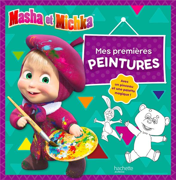 Masha et Michka : mes premières peintures