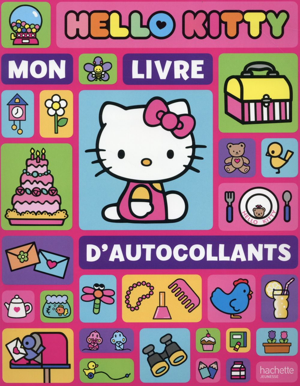 HELLO KITTY : mon livre d'autocollants