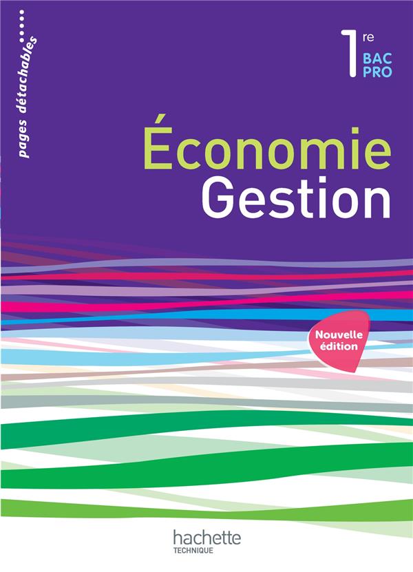 économie ; gestion ; 1ère ; bac pro ; livre élève (édition 2015)
