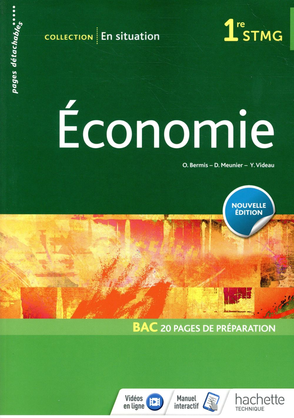 En situation : économie ; 1re STMG ; livre de l'élève (édition 2018)
