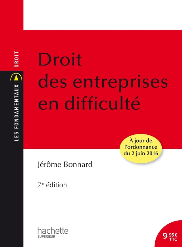 Droit des entreprises en difficulté (7e édition)