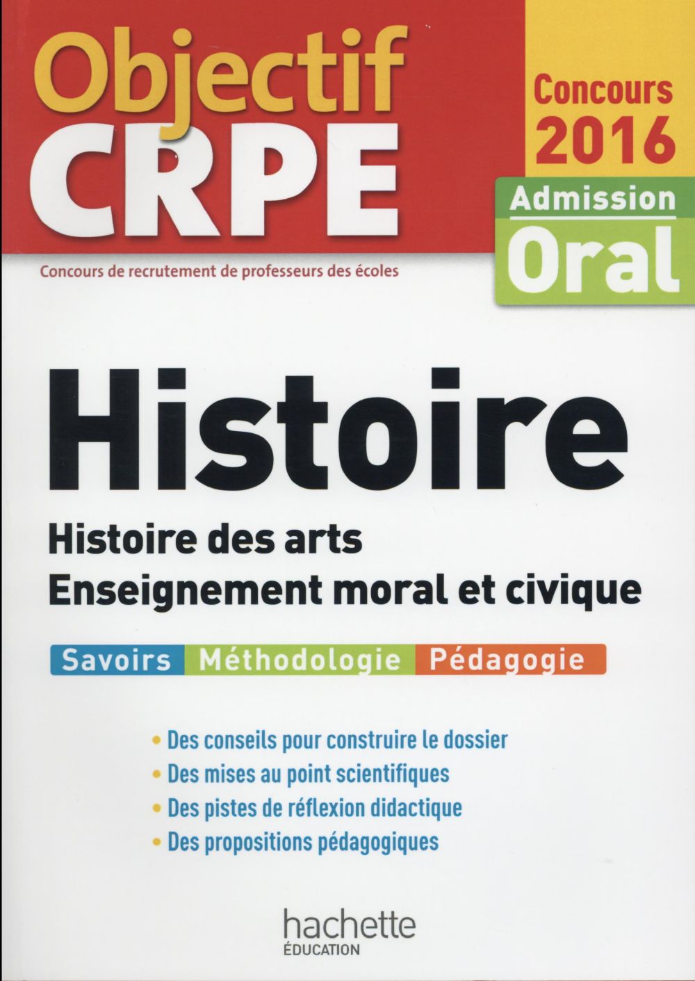 Objectif CRPE : histoire (édition 2016)