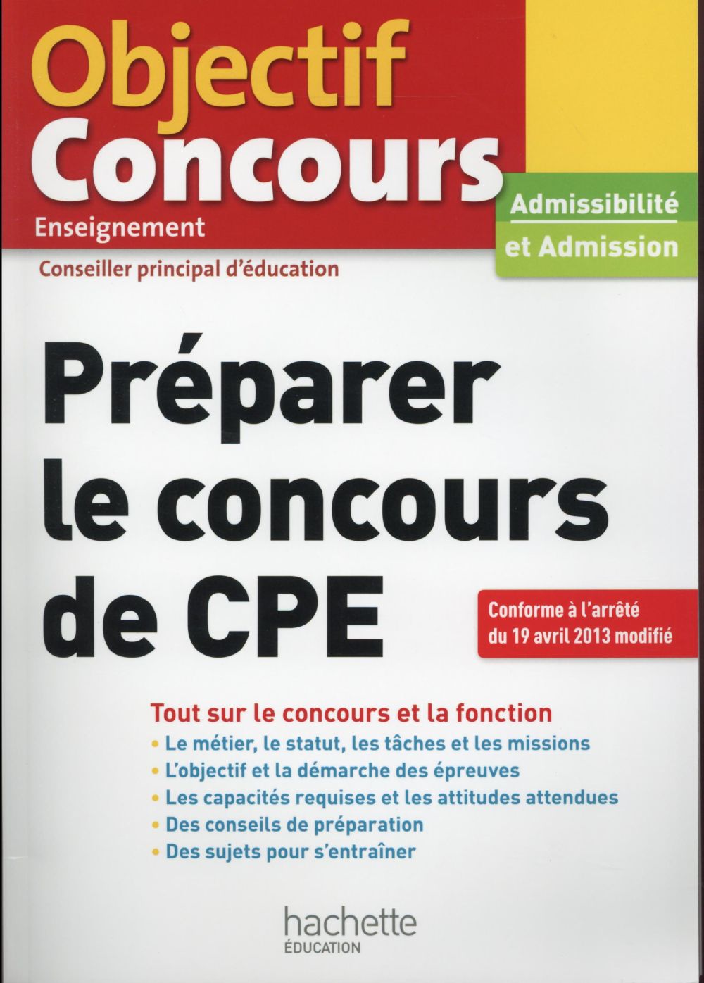 Objectif concours : préparer le concours de CPE