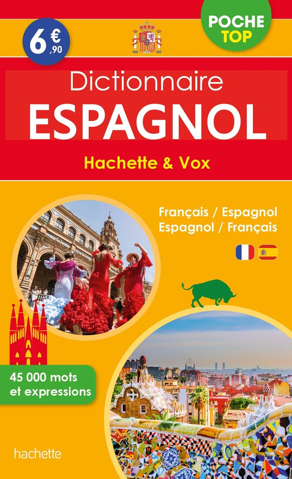 Dictionnaire Hachette & Vox poche top ; français-espagnol / espagnol-français