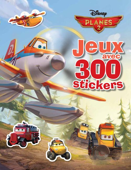 Planes ; jeux avec 300 stickers