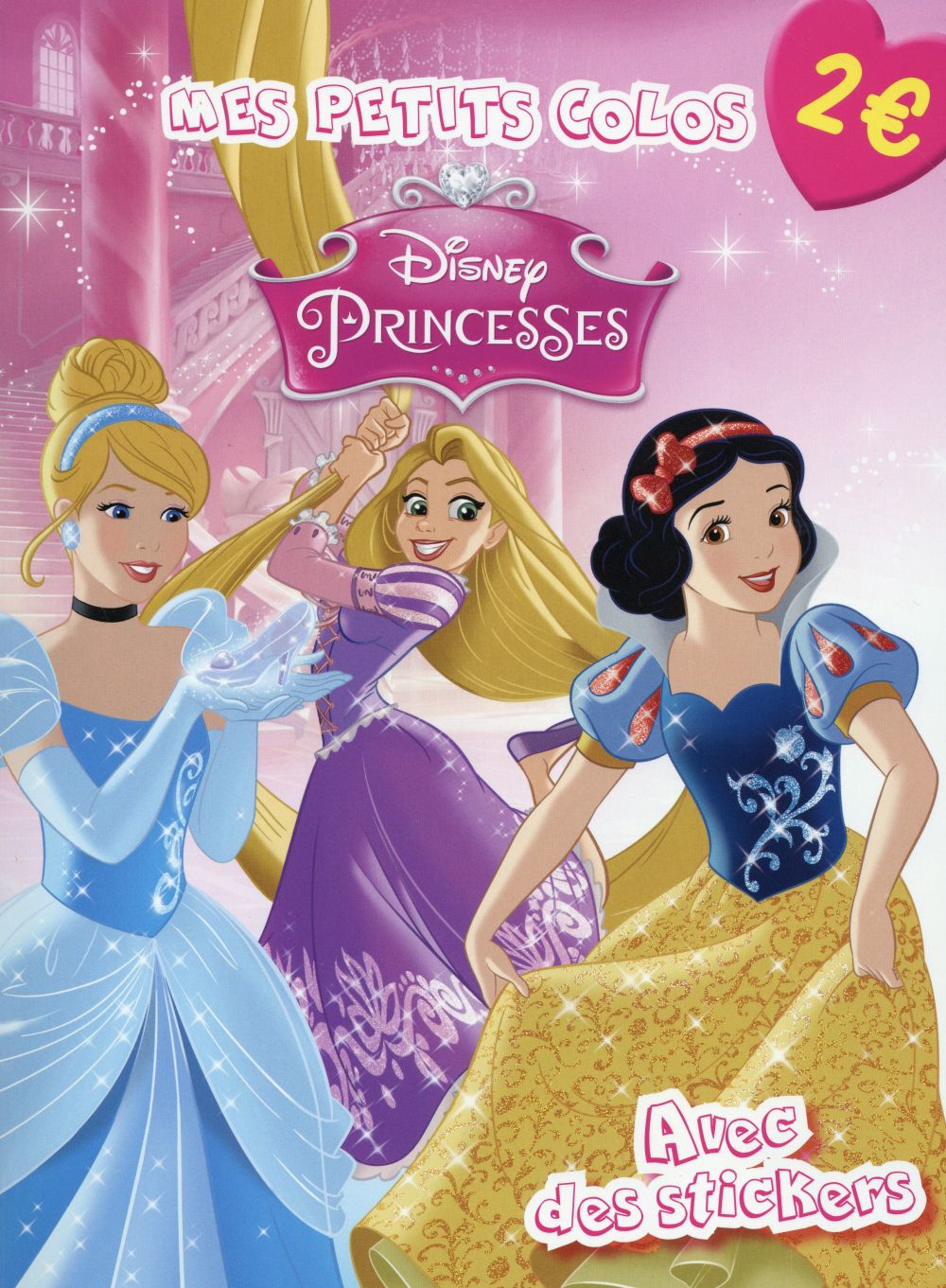 Mes petits colos : princesses ; avec des stickers