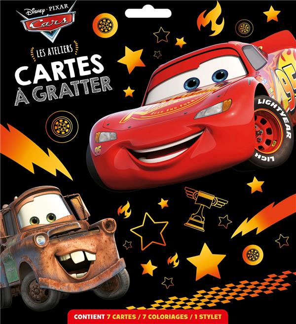 Les ateliers Disney : Cars : Cartes à gratter