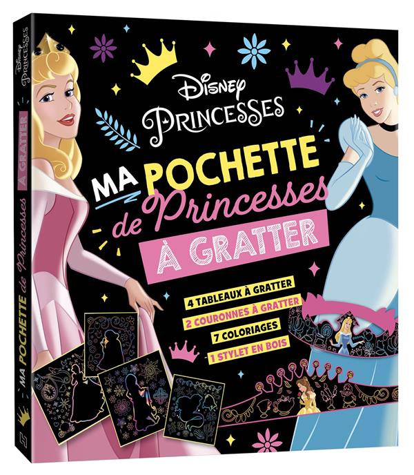 Disney Princesses : ma pochette de princesses à gratter