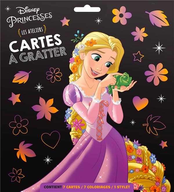 Les ateliers Disney : Disney Princesses : cartes à gratter