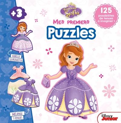 Princesse Sofia : mes premiers j'habille ; puzzle