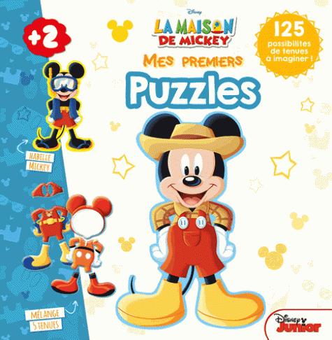 La maison de Mickey : mes premiers puzzles ; j'habille