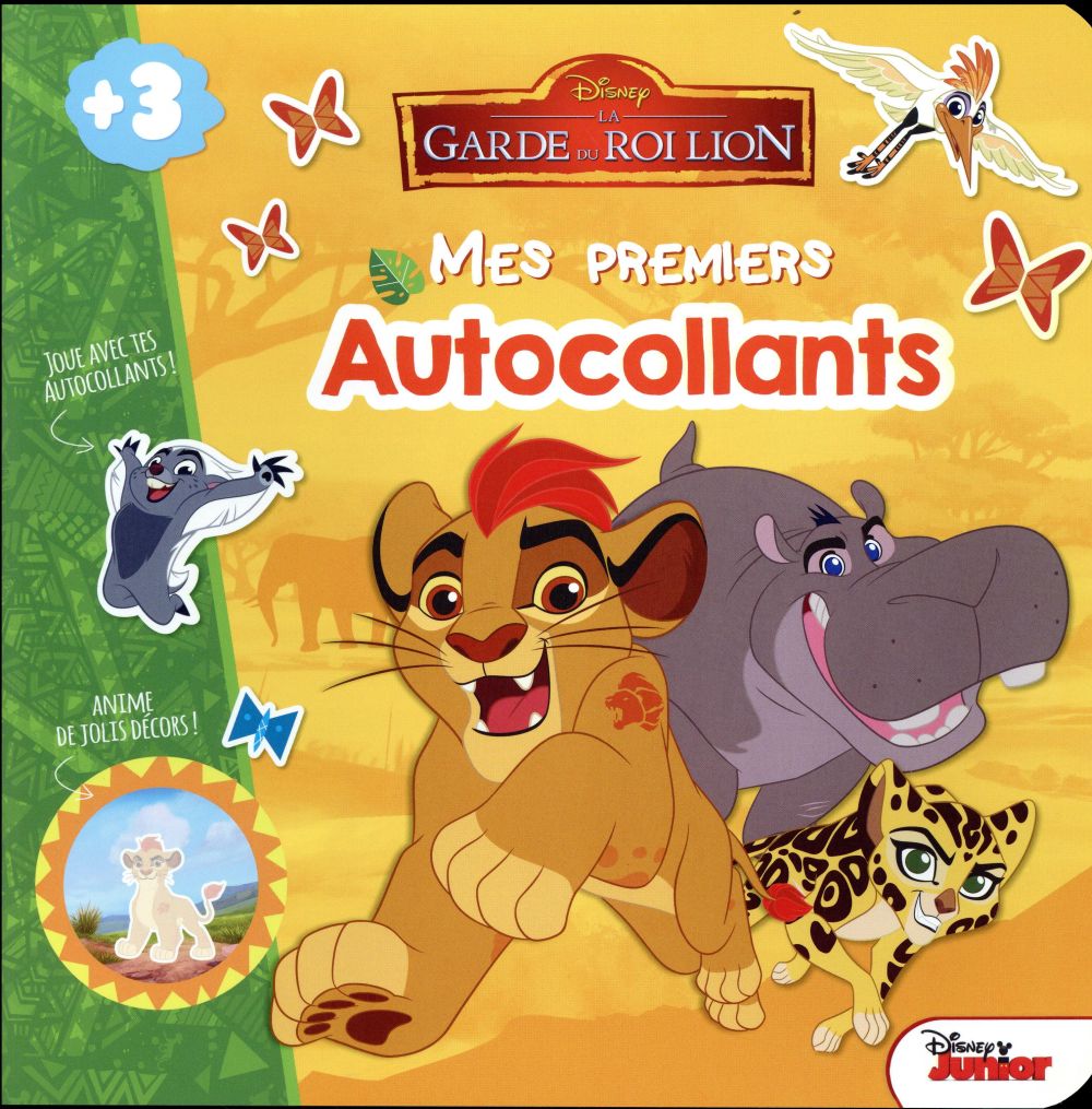 La garde du Roi Lion : mes premiers autocollants