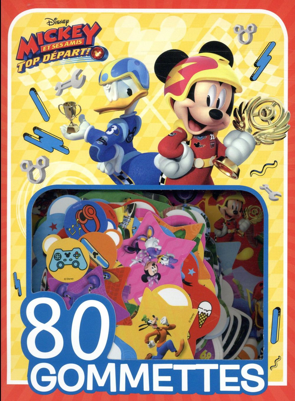80 gommettes : Mickey et ses amis - top départ
