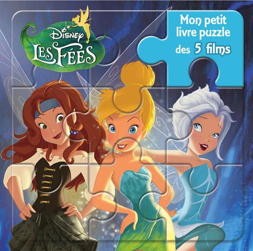 Les fées ; mon livre puzzle des 5 films
