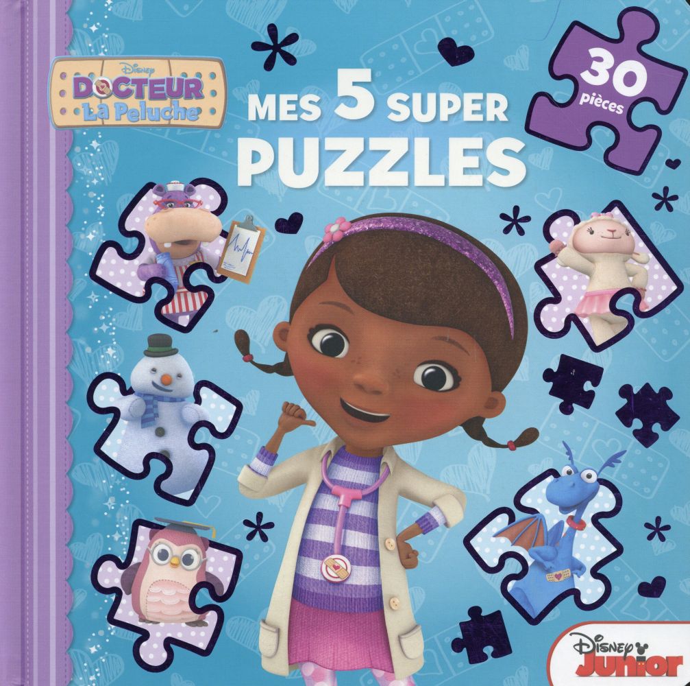 Docteur La Peluche : mes 5 super puzzles