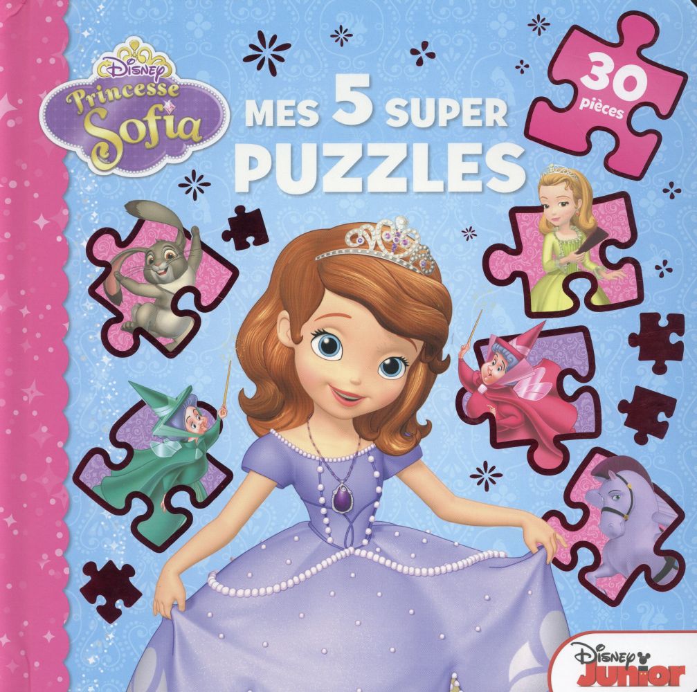 Princesse Sofia : mes 5 super puzzles